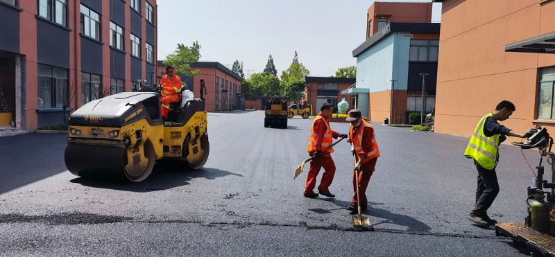 廠(chǎng)區(qū)園區(qū)等瀝青路面施工